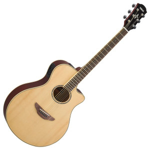 Yamaha APX600 NA Thin Body Acoustic-Electric Guitar, Natural