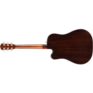Fender CD-140SCE Acoustic-Electric Guitar with Case Dreadnought Body Style (Natural Finish)