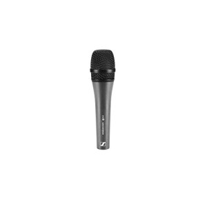 Sennheiser Pro Audio Sennheiser E 845-S Dynamic Super Cardioid vocal microphone reducing spill and feedback. Ideal for presentations, conferences, choirs, rehearsal rooms, and stage.