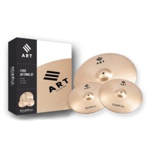 Istanbul ART Cymbal Set 14”Hi Hat 16″Crash 20″Ride Made In Turkey