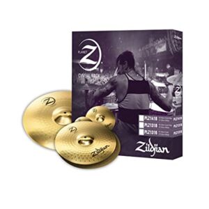 Zildjian Company Planet Z Cymbal Pack 14″ Hit Hat 16″ Crash 20″ Ride Cymbal