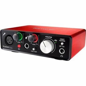 Focusrite Scarlett SOLO Third Genration 2-In,2-Out USB Audio Interface