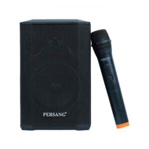 PERSANG Soundbox 2.0 Portable Speaker with Wireless Microphone Upto 4 Hours Playback Time Deep Bass Speaker 6 EQ Modes18w Bluetooth Party Speaker
