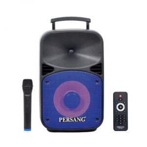 PERSANG OCTANE 9 30w SPEAKER WITH WIRELESS MIC BLUETOOTH TROLLEY SPEAKER