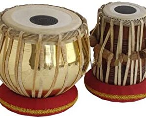 Tabla Jodi Brass Complete Handmade Puda