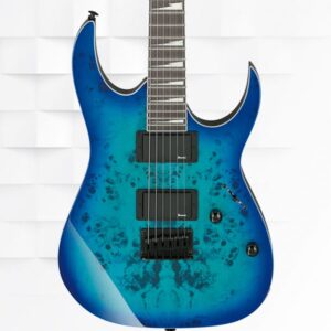 IBANEZ GRGR221PA ELECTRIC GUITAR AQUA BURST