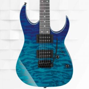 IBANEZ GRG120QASP ELECTRIC GUITAR BLUE GRADATION