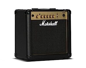 Marshall MG15 GOLD 15-Watt Guitar Amplifier Latest Version with 2 Channels