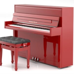 JOHANNES SEILER GS 110D EBHP UPRIGHT PIANO INCLUDED PIANO BENCH