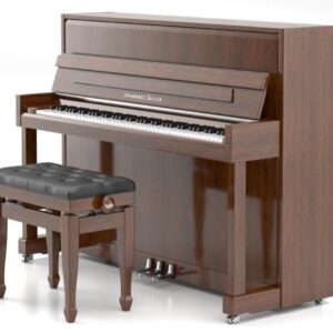 JOHANNES SEILER GS-GS112D EBHP UPRIGHT PIANO INCLIDED PIANO BENCH