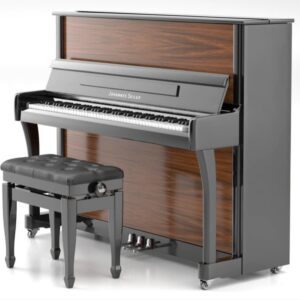 JOHANNES SEILER GS-GS-118D EBHP UPRIGHT PIANO INCLUDED PIANO BANCH