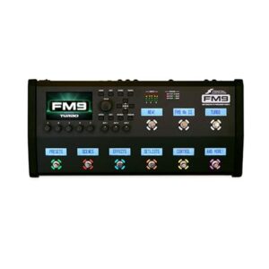 FRACTAL FM9 Mark-II Turbo Amp Modeler/Multi-FX/Floor Unit | Multi Effects Processor (FRA*FM9, Black)